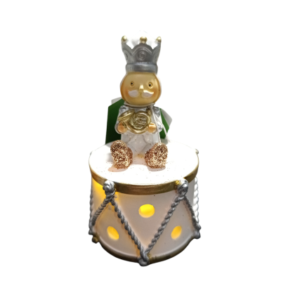 Soldadinho com tambor led 9cm