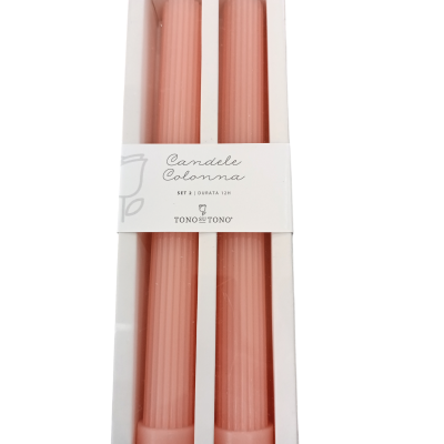 Pack 2 Velas Pilar Colonia 27cm