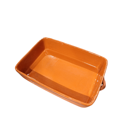 Tabuleiro Liso Barro Vidrado