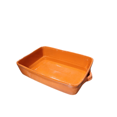 Tabuleiro Liso Barro Vidrado