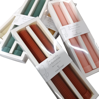 Pack 2 Velas Pilar Colonia 27cm