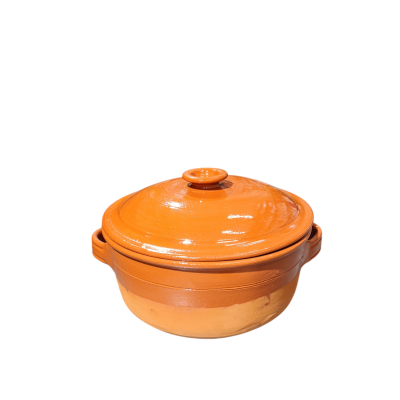 Tacho de Barro com Testo Vidrado