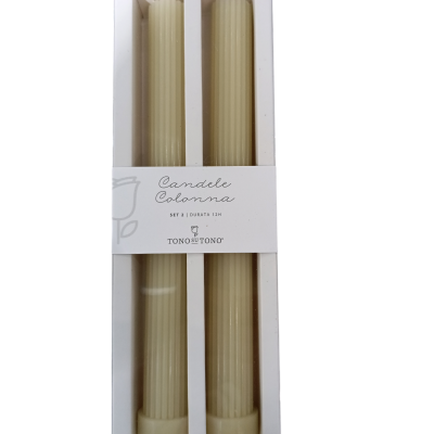 Pack 2 Velas Pilar Colonia 27cm