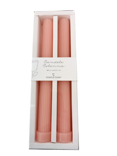 Pack 2 Velas Pilar Colonia 27cm
