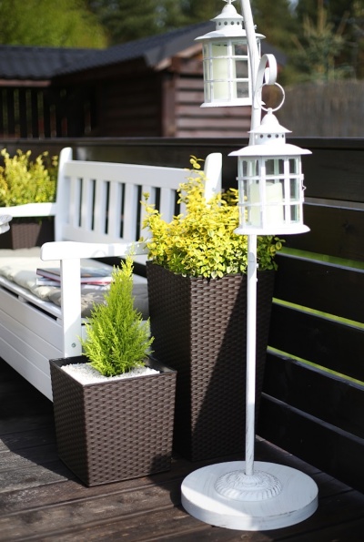 VASO RATTAN 30*30*57CM