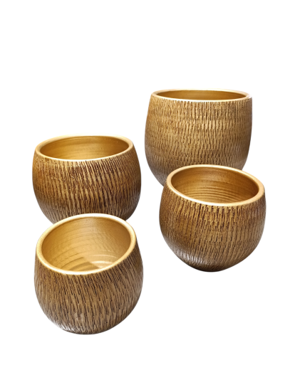 Vaso Veneza Ouro Escuro