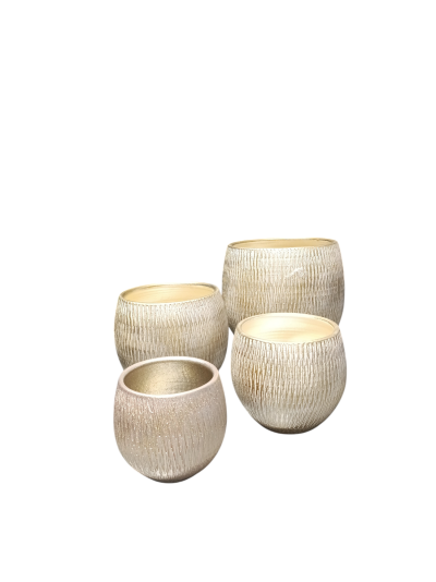 Vaso Veneza Ouro Claro