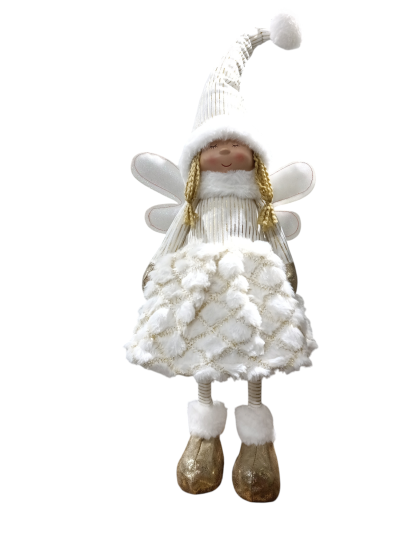 NATAL ANJO MENINA BRANCO