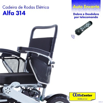 Cadeira de rodas elétrica Alfa 314