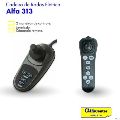 Cadeira de rodas elétrica Alfa 313