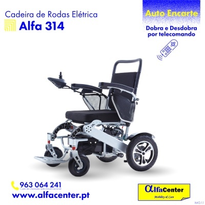 Cadeira de rodas elétrica Alfa 314