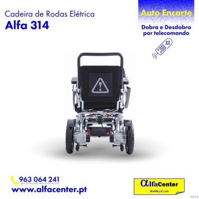 Cadeira de rodas elétrica Alfa 314