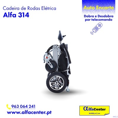 Cadeira de rodas elétrica Alfa 314