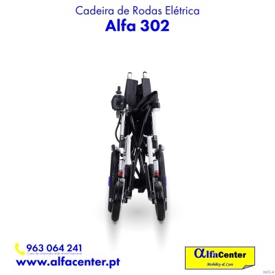 Cadeira de rodas elétrica Alfa 302