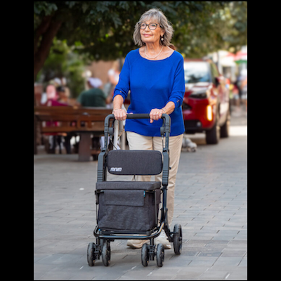 Andarilho e carrinho de compras - Forum