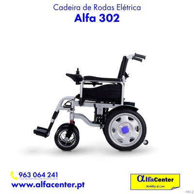 Cadeira de rodas elétrica Alfa 302