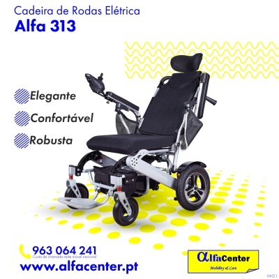 Cadeira de rodas elétrica Alfa 313