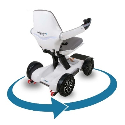 InfinitiX - O futuro em cadeira de rodas elétrica