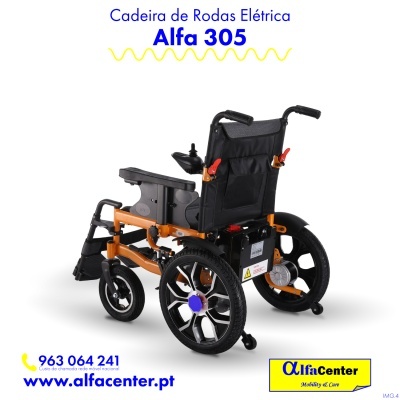Cadeira de rodas elétrica Alfa 305