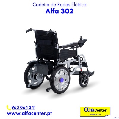 Cadeira de rodas elétrica Alfa 302