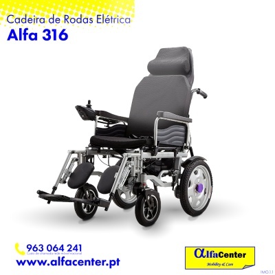 Cadeira de rodas elétrica Alfa 316