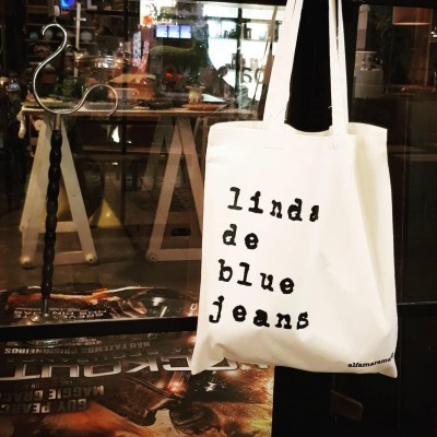 Saco 'linda de blue jeans'