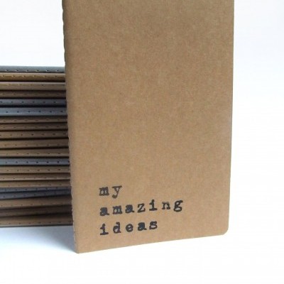 Caderno 'my amazing ideas'