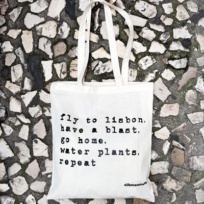 Saco 'fly to Lisbon, have a blast, go back, water plants, repeat'