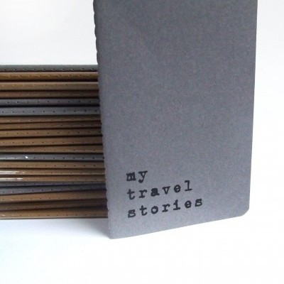 Caderno 'my travel stories'
