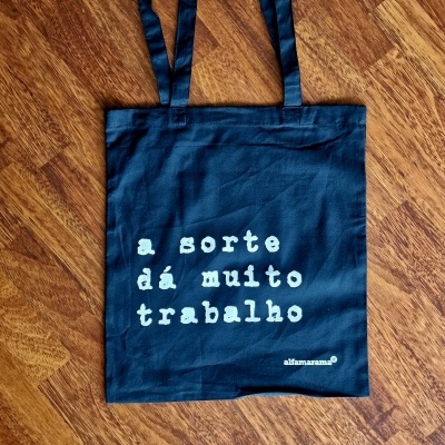 Saco 'a sorte dá muito trabalho'