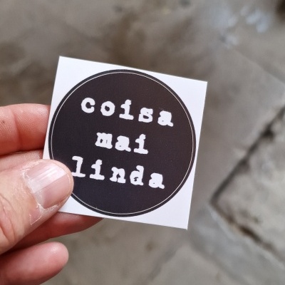Autocolante 'coisa mai linda'