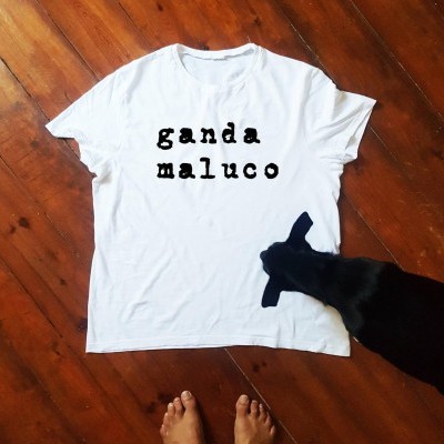 T-shirt 'ganda maluco'