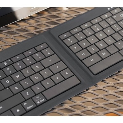 Teclado portátil Microsoft Universal Foldable Keyboard Bluetooth Charcoal