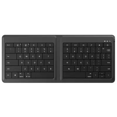Teclado portátil Microsoft Universal Foldable Keyboard Bluetooth Charcoal