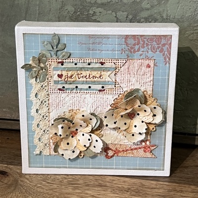 Quadro tela namorados