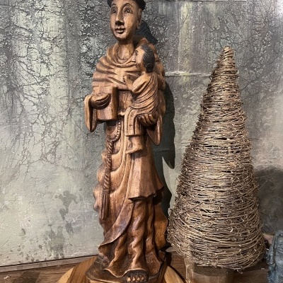 Santo António em madeira