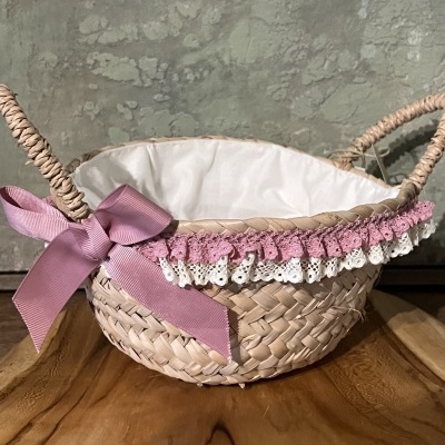 Cesta pequena redonda