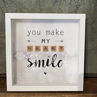 Quadro " you make my heart smile"
