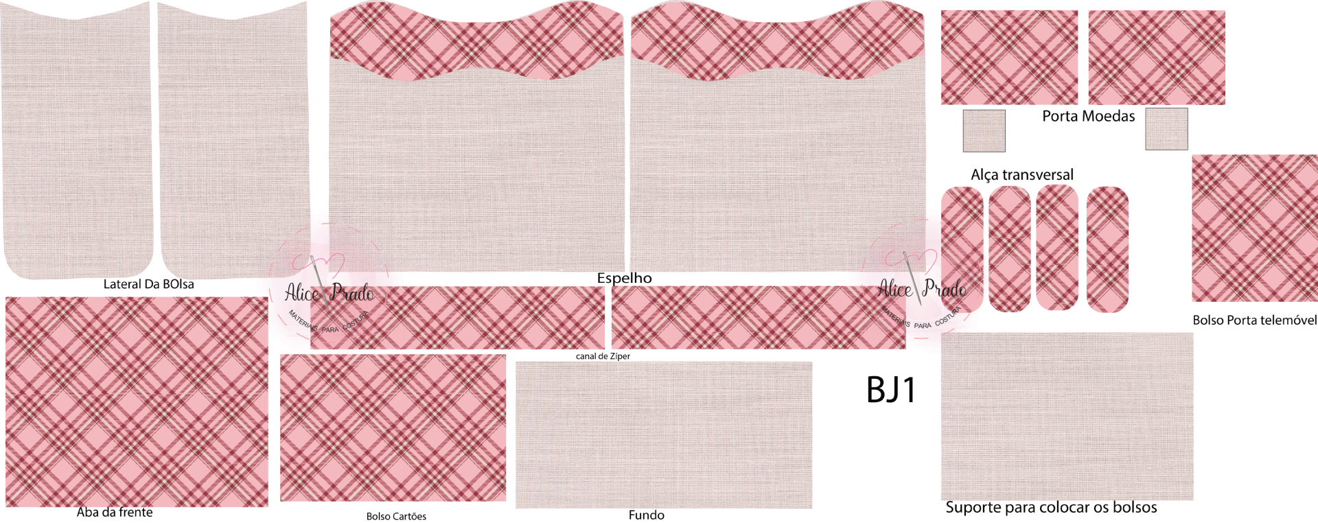 Painel bolsa Juliana BJ1
