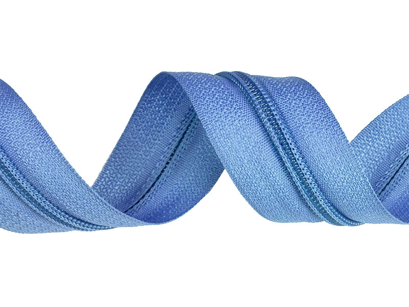 Zíper malha nº5 azul