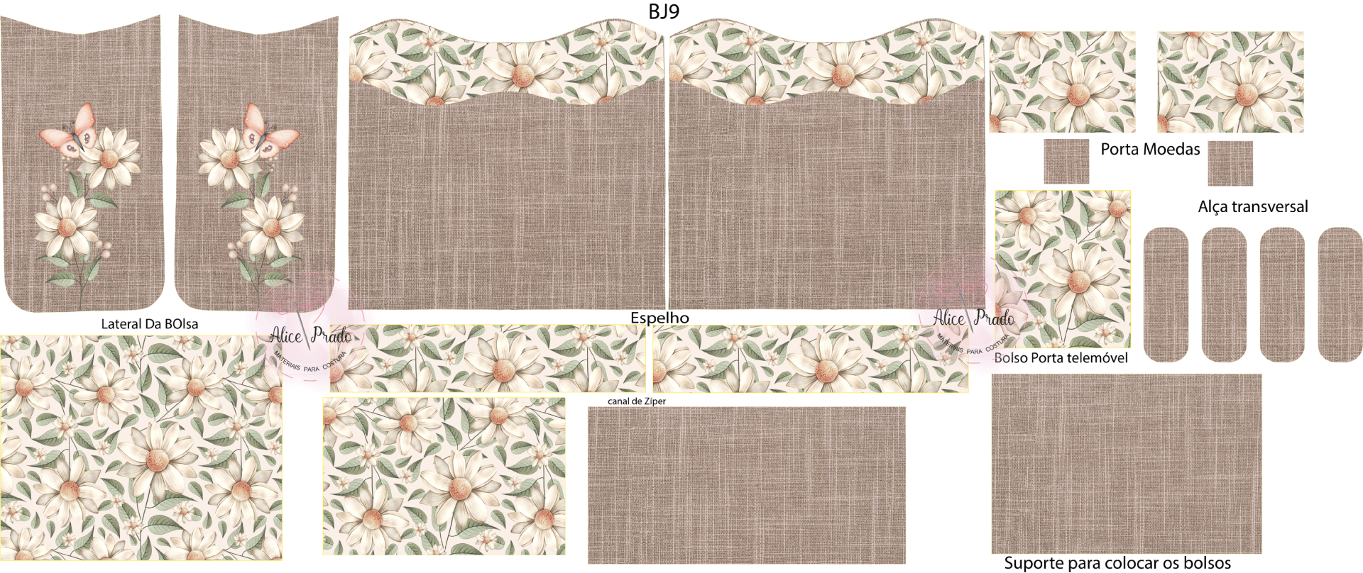 Painel bolsa Juliana BJ9