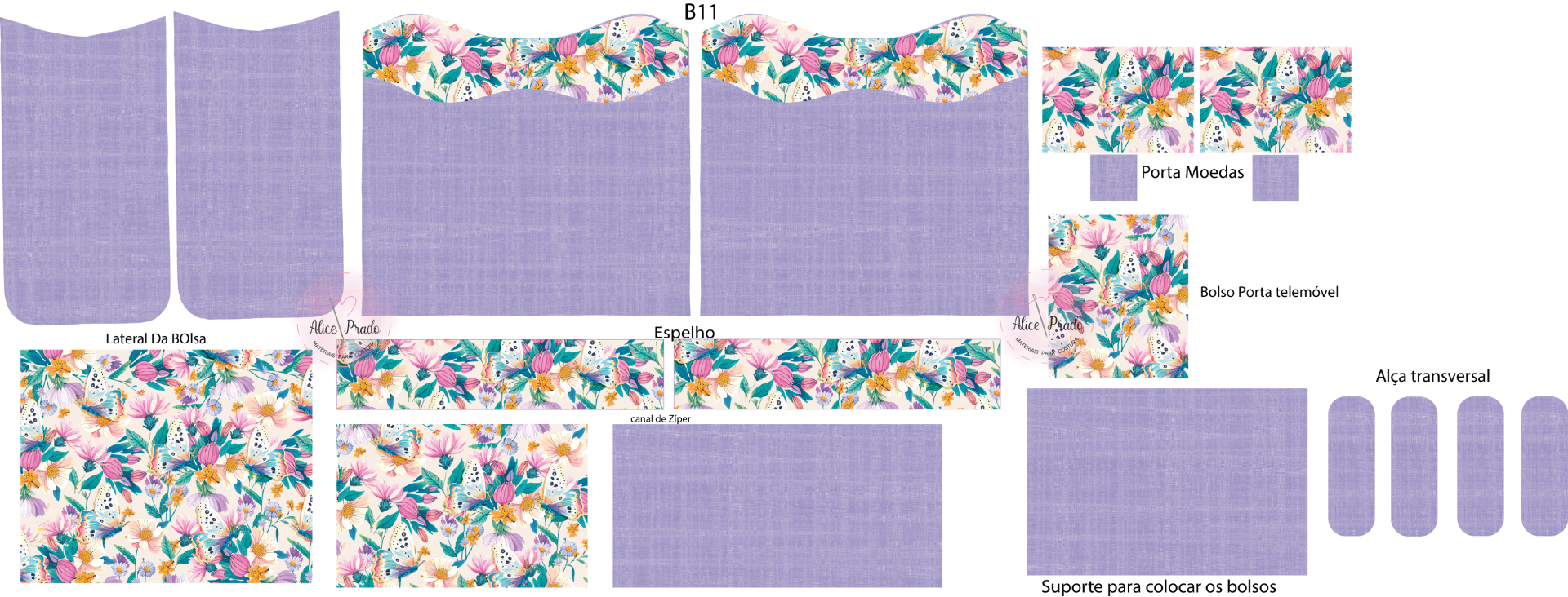 Painel bolsa Juliana BJ11