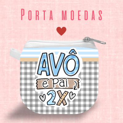 Painel porta moeda simples tem avós