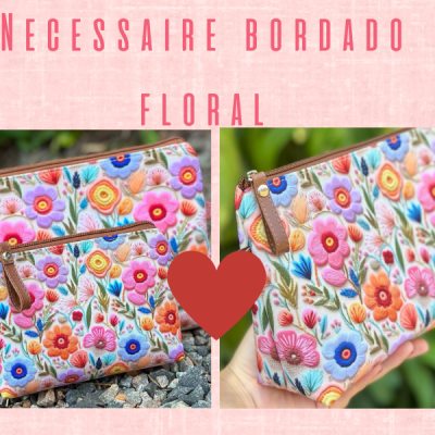 Coleção bordado floral