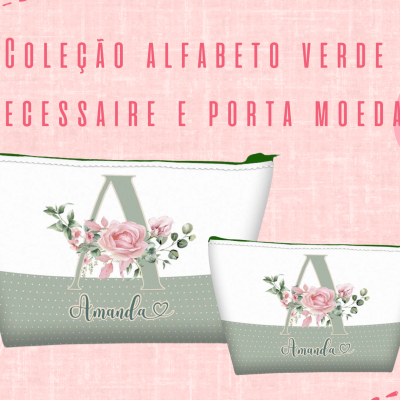 Coleção alfabeto verde