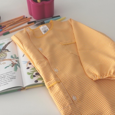 Bata escolar menino amarelo