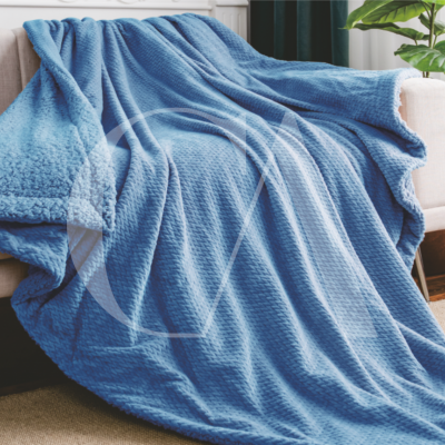 Manta Al-Gil Azul 160 x 220 cm