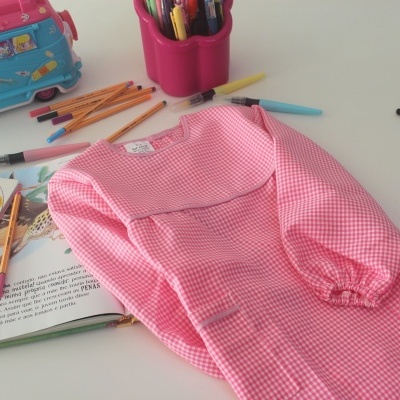 Bata escolar menina rosa