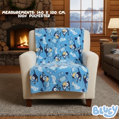 Manta Coralina Bluey