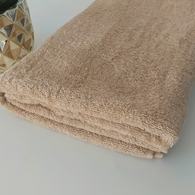 Toalha de banho clássica cor Tabaco